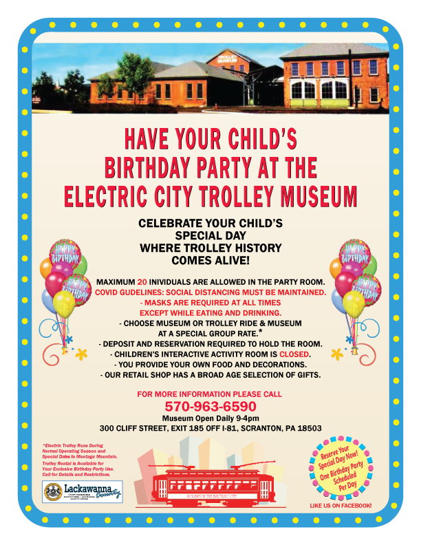 Birthday Party at Museum