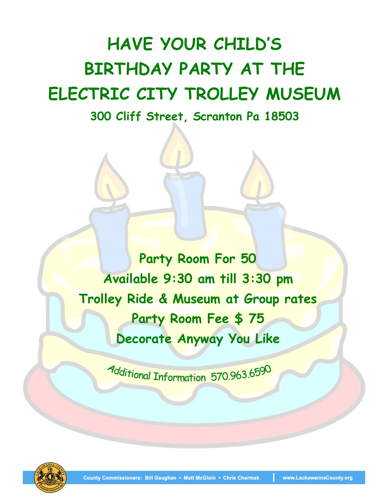 Birthday Party at Museum