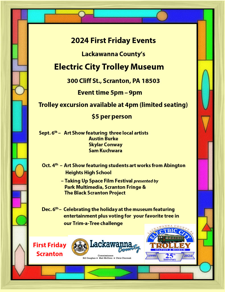 Trolley Museum First Friday 2024