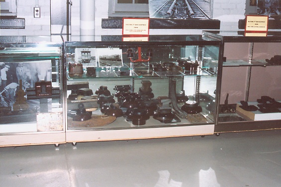 Display of 3rd Rail Insulators