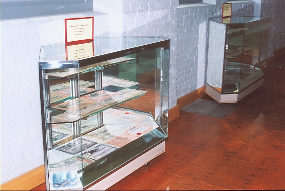 Trolley Stock Certificate Display Case